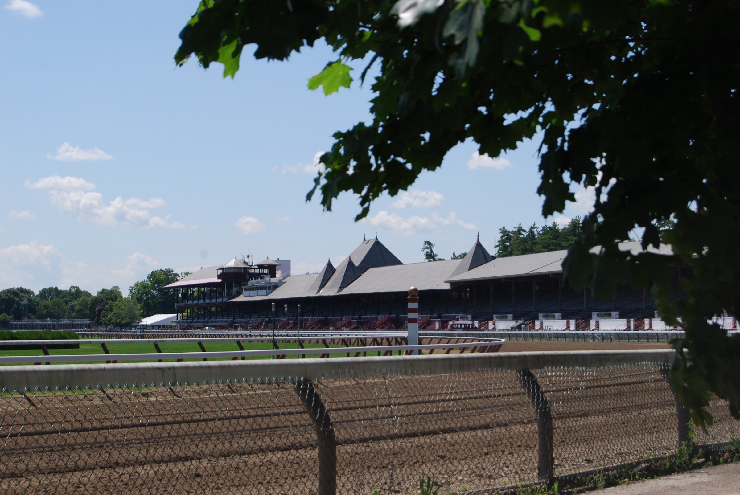 Saratoga Race Course in Saratoga Springs, New York.