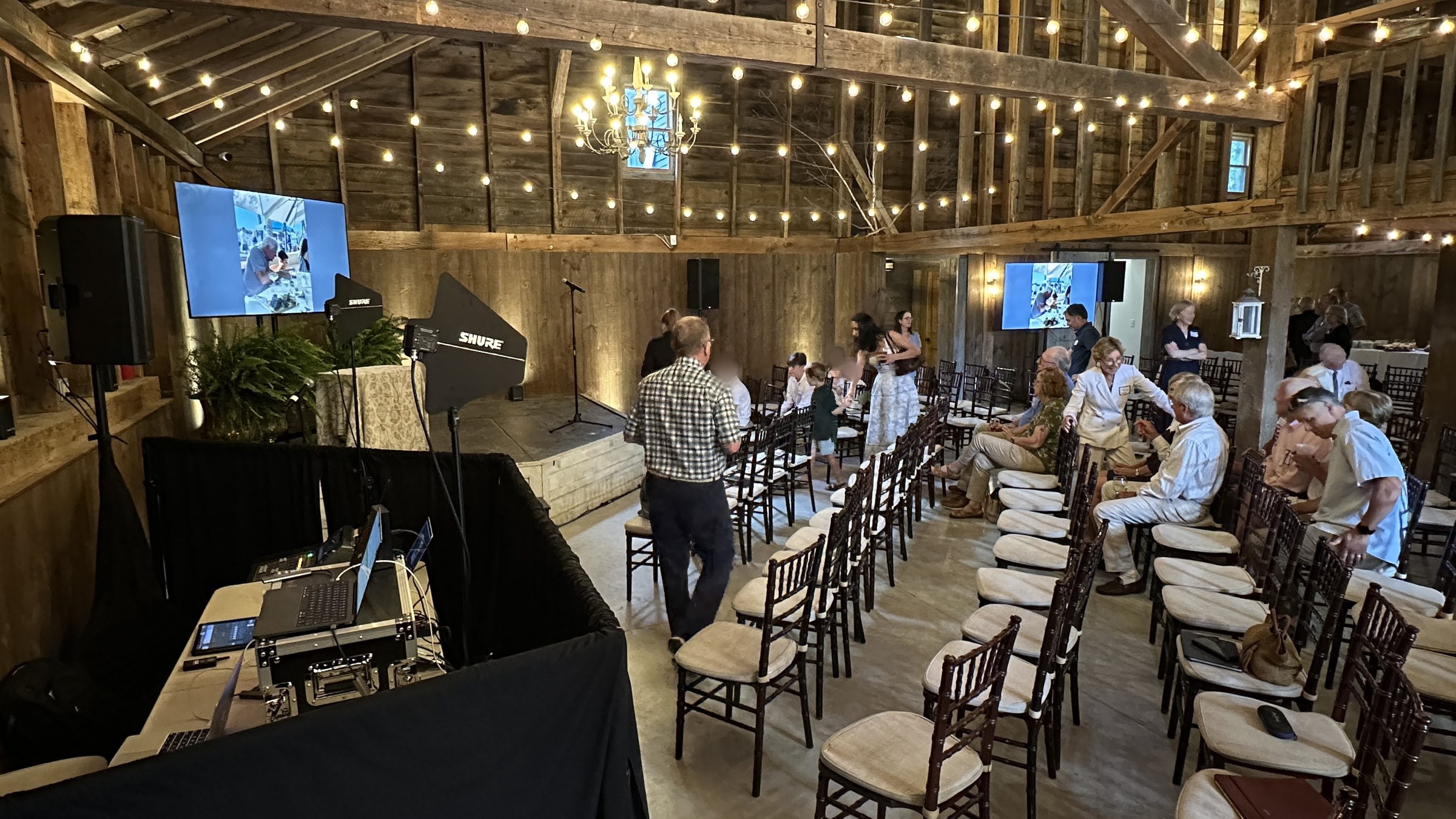 Celebration of Life production at The Old Gray Barn in Dorset, Vermont.
